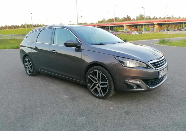 Peugeot 308 cena 38888 przebieg: 245000, rok produkcji 2014 z Chmielnik małe 92